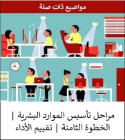 مراحل تأسيس الموارد البشرية الخطوة الثامنة تقييم الأداء